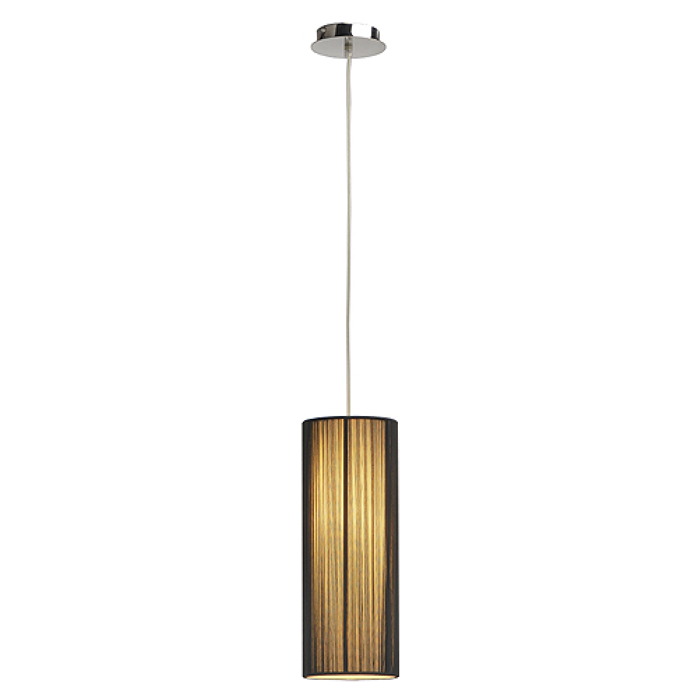 Lasson Black Column Pendant